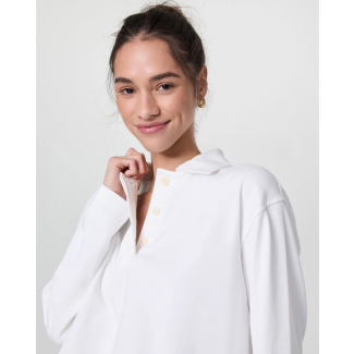 Lumivelle Energise Long Sleeve Top White-M