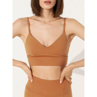 Lunessa Square Neck Bra Orange-M