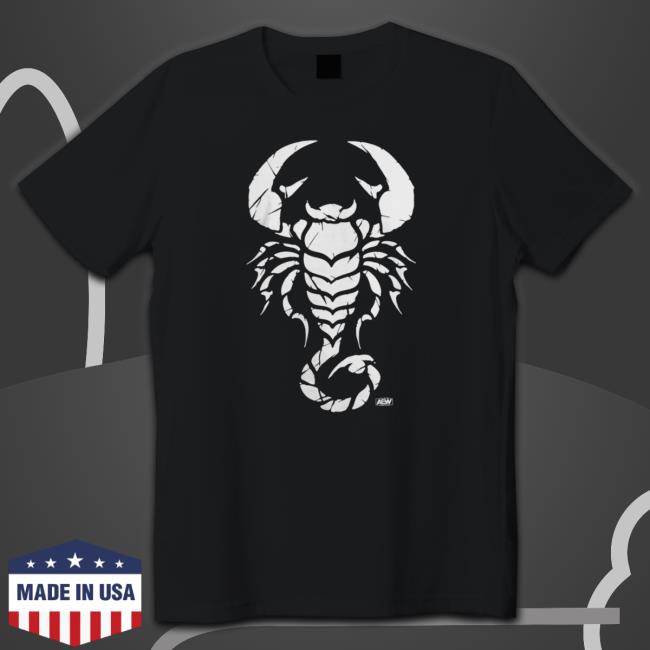 All Elite Wrestling Sting Scorpion Crewneck Sweatshirt