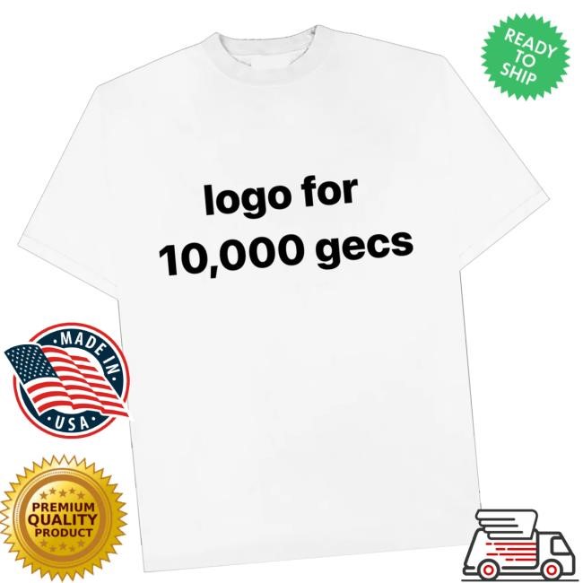 100 Gecs Merch Store Logo For 10,000 Gecs Sweatshirt