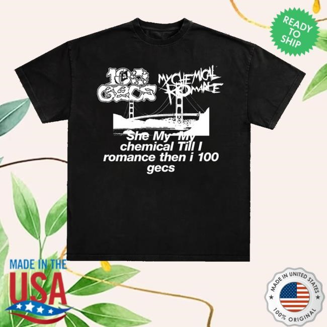100Gecs Merch Store Shop Chemical Gecs Tee Shirt